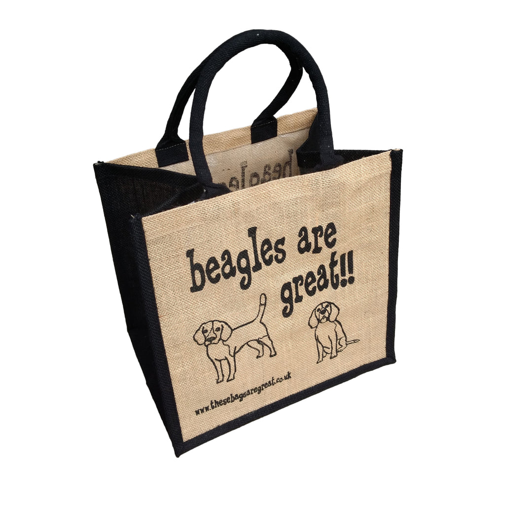 Beagle Logo Tote Bag - Cimmaron Dog Custom Canine Art