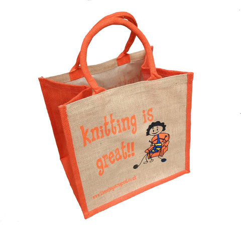 Knitting is Great Bag